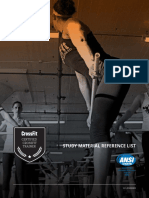 Certified CrossFit Trainer Study Material Reference List