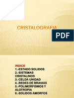 CRISTALOGRAFIA SOLIDOS 01