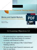 The Commercial Banking Industry: Money and Capital Markets