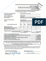 Oct. 17 Campaign Finance Report