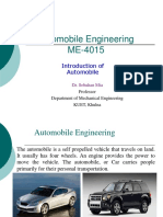 Automobile Engineering - Introduction To Automobile Engineering