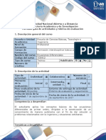 Guia de Actividades y Rubrica de Evaluacion Fase 1 Planificación Resolver Problemas y Ejercicios de Ecuaciones Diferenciales de Primer Orden