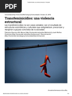 Transfeminicidios_ Una Violencia Estructural – Horizontal