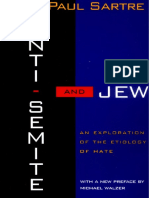 Jean-Paul Sartre Anti-Semite and Jew An Exploration of The Etiology of Hate 1995 PDF