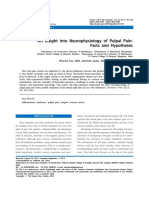 An Insight Into Neurophysiology of Pulpal Pain Facts and Hypotheses