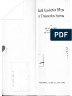 Earth Conduction Effects in Transmission Systems Sunde