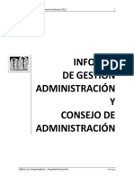 Informe de Gestion 2011 2012 PDF