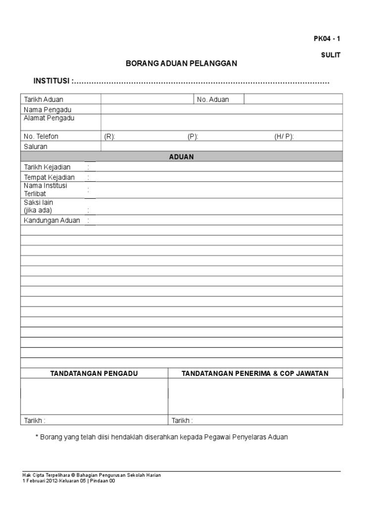 Contoh Surat Memohon Penyelenggaraan Penghawa Dingin