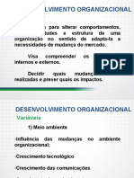 Análise e Desenvolvimento Organizacional - Parte I PDF