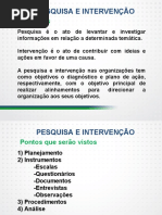 Pesquisa e intervenção nas organizações planejamento, instrumentos (escalas, questionários, documentos, entrevistas, observações), procedimentos e análise.pdf