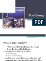 Tidal Energy