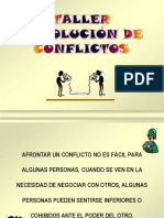 Resolucion de Conflictos