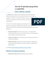 30 Ejemplos de Empresas Pequeñas