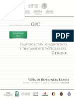 Clasificacion, Diagnostico y Tratamiento Integral Del Dengue