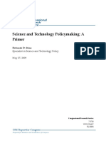 CRS Primer On ST Policymaking (2009)