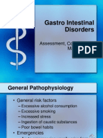 Gastro Intestinal Disorders: Assessment, Conditions, & Management