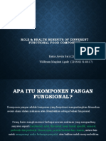 Pengaruh Dan Keuntungan Bagi Kesehatan Dari Variasi Komponen Pangan Fungsional