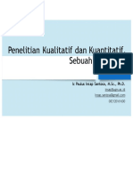 Metopen Kuantitatif Kualitatif