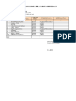 Kegiatan Sarana Dan Prasarana