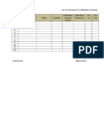 Calibration schedule.docx