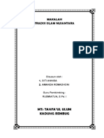 Makalah Tradisi Islam Nusantara