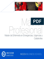 Master de Enfermeria en Emergencias Urgencias Y Catastrofes