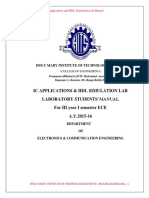 IC HDL Lab Manual