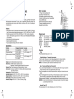 ATP Thermohygrometer HT-615 Manual