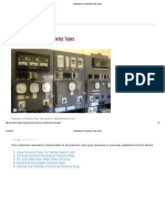 Comparison of Protection Relay Types