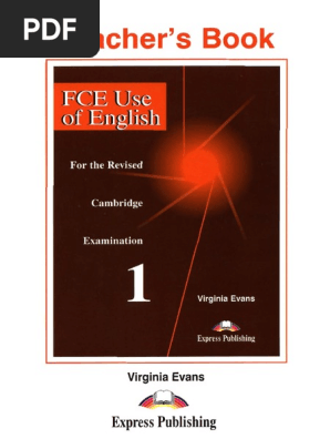 FCE Use Of English 1 Teacher S Book 00000001 | PDF