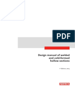 Design Manual of Welded and Cold-Formed Hollow Sections