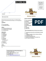 Career Wise Application Form 2017