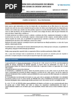 Gabarito Justificado - Direito Administrativo - 2ª Fase XXIII Exame