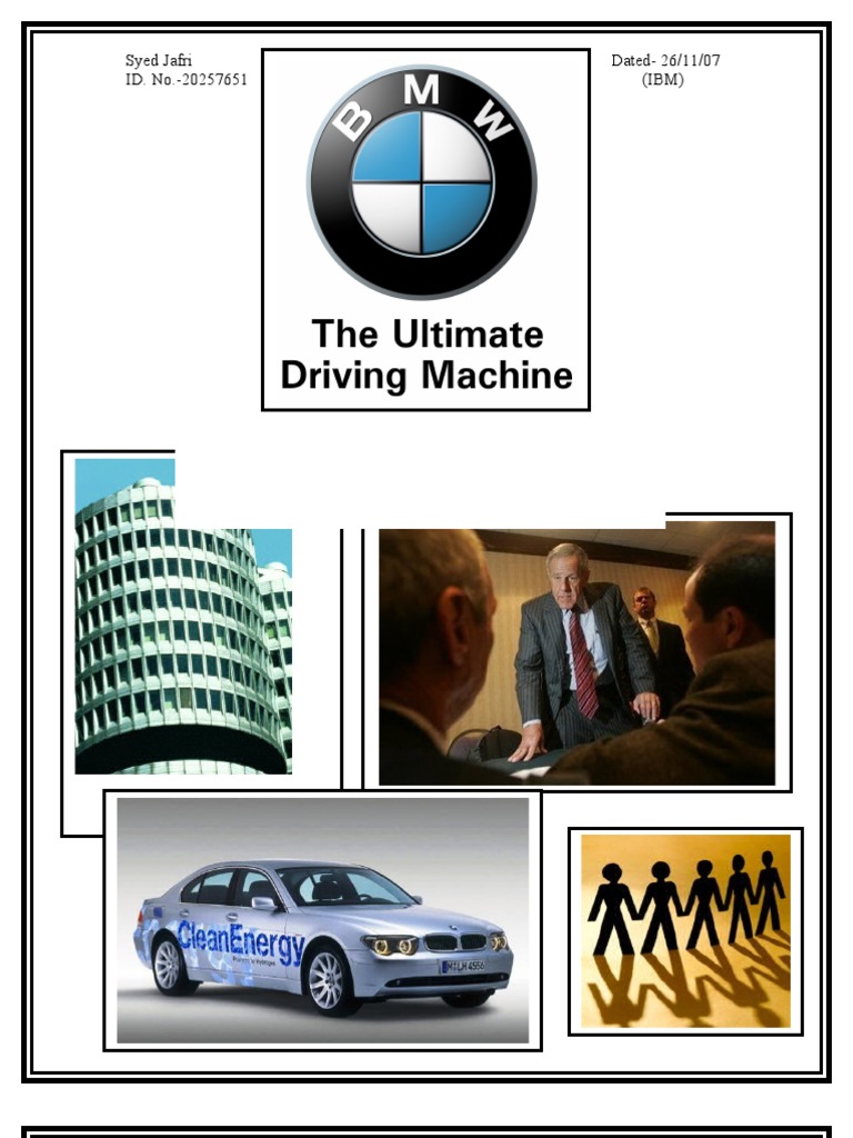 Marketing Audit (BMW 7 Series) dissertation service