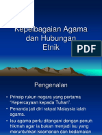 Bab 7 AGAMA DAN HUBUNGAN ETNIK