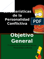 Características de La Personalidad Conflictiva