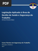 Caderno de Segurança Do Trabalho (Legislação Aplicada à Área de Gestão de Saúde e Segurança) 2017