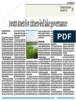 Lele and Srinivasan - Lakes To MID - Op-Ed - Deccan Herald - 4aug2017