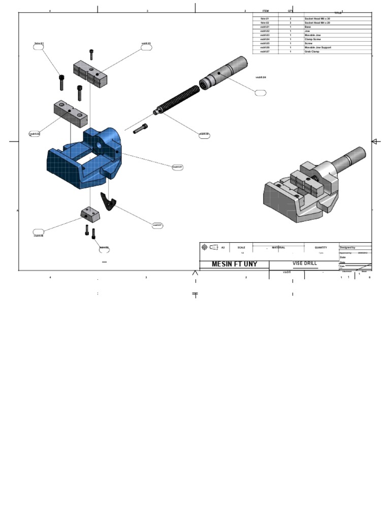Proses Pemesinan Lanjut Job Sheet Ragum | PDF