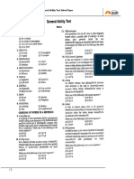 UPSC NDA Exam 2007-I General Ability Test Solved Paper