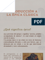 Introducción A La Épica Griega Clásica