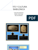 Arte y Cultura Babilonica