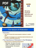 Managing Employee Motivation and Performance: Powerpoint Presentation by Charlie Cook