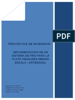 Sistema de Refrigeración para Embarcaciones de Menor Escala