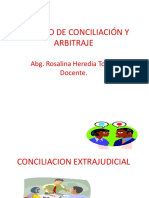 Conciliación y Arbitraje - El Conflicto