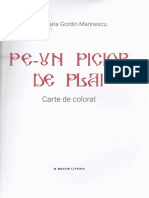 Pe-Un Picior de Plai. Carte de Colorat Despre Satul Romanesc PDF