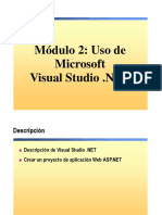 2.- Uso de Microsoft Visual Studio .NET.ppt
