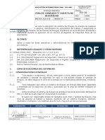 EO-16 Sistema de Candado y Tarjetas de Seguridad