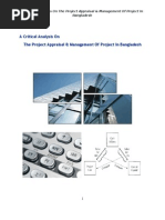 Download A Critical Analysis on the Project Appraisal  Management of Project in Bangladesh by arcrussel SN36229411 doc pdf
