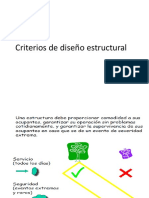 Criterios de Diseño Estructural